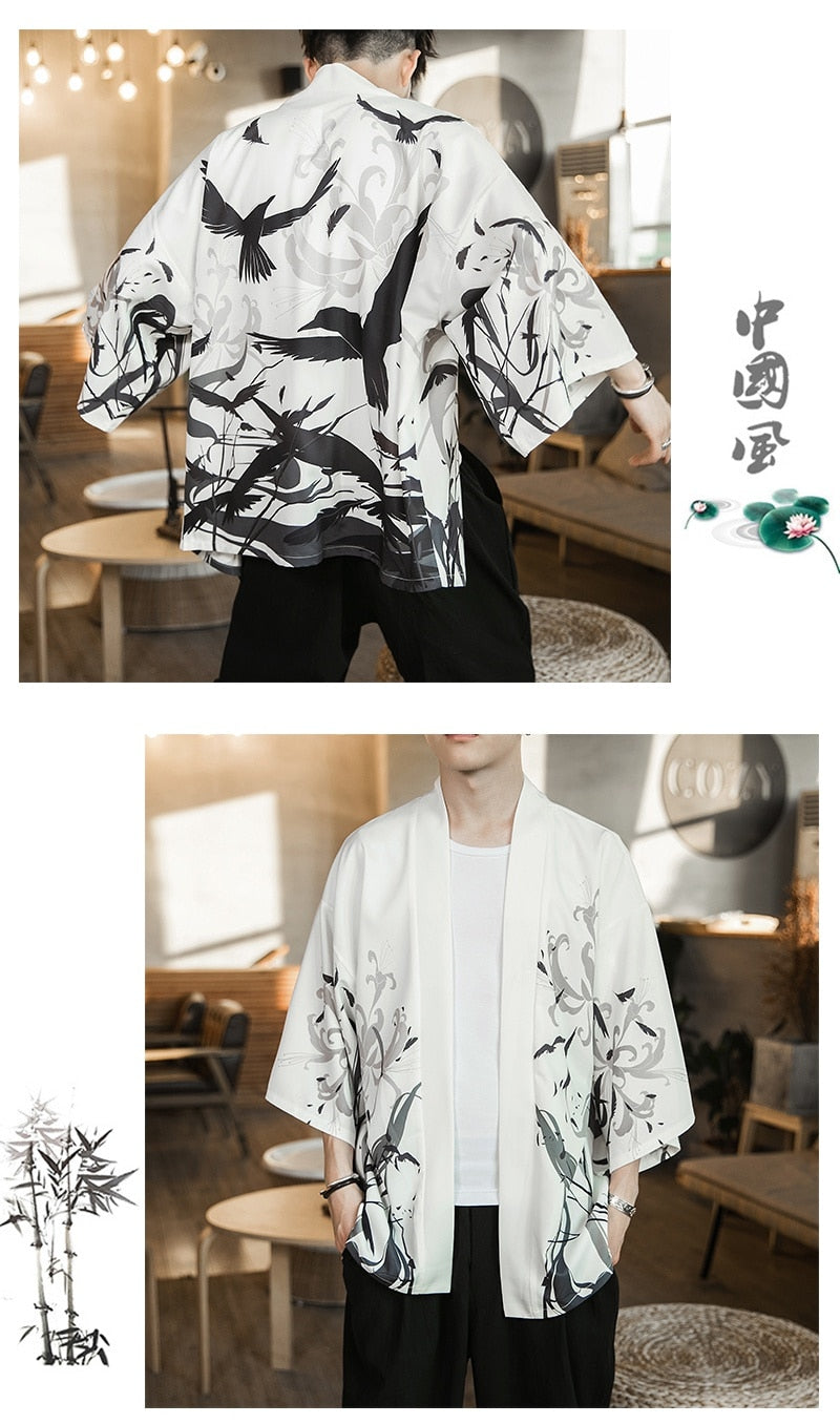 Landscape Japanese Kimono Shirt 2019