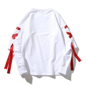 Multi Ribboned Strapped Shirt LBZ46
