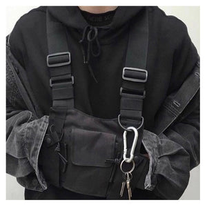 Black Vest Chest Bag c5